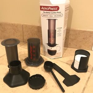 Aero press coffee espresso maker